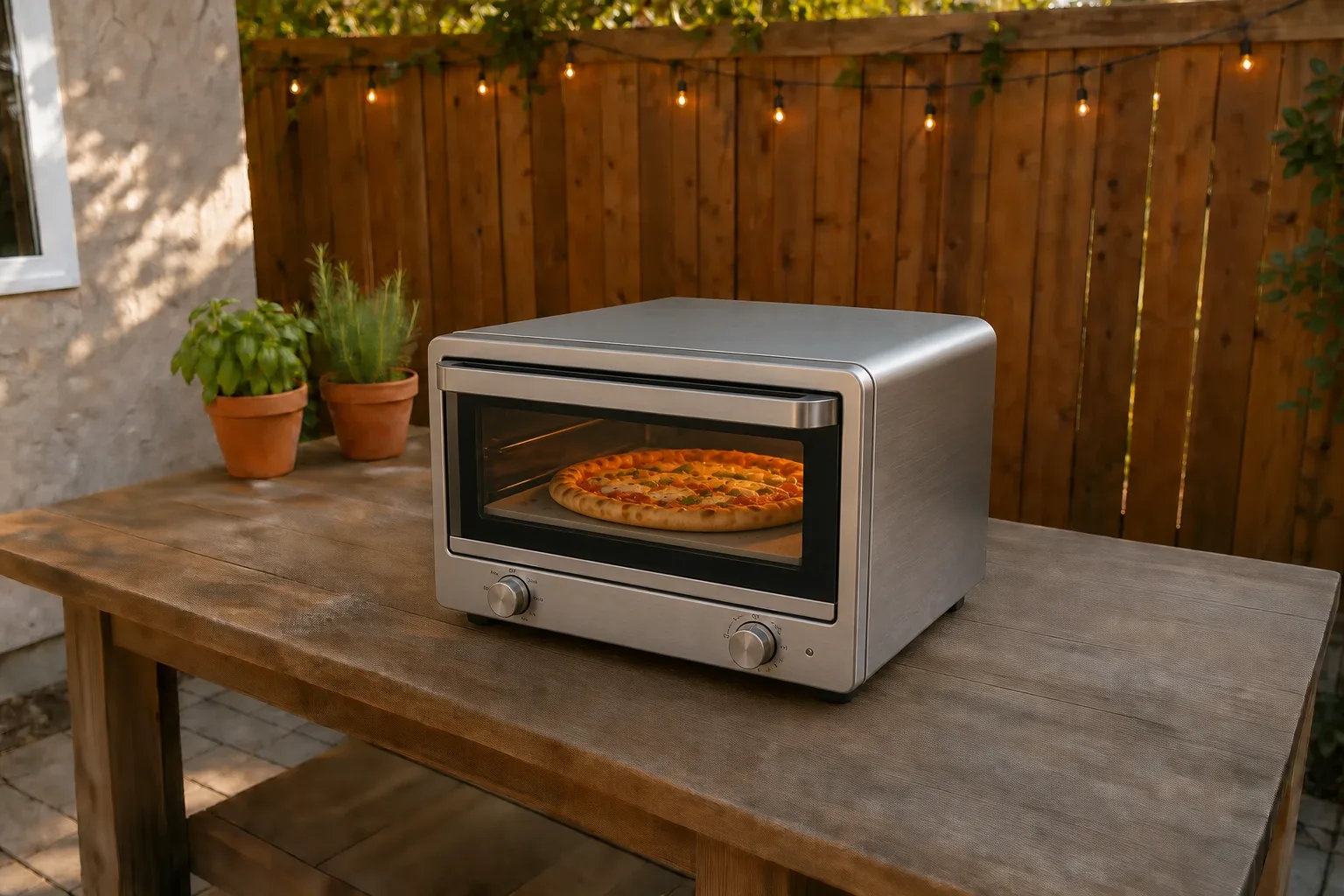 Cuisinart Indoor Pizza Oven featured in Indoor vs Outdoor Pizza Oven: Which Should You Buy? (2026)