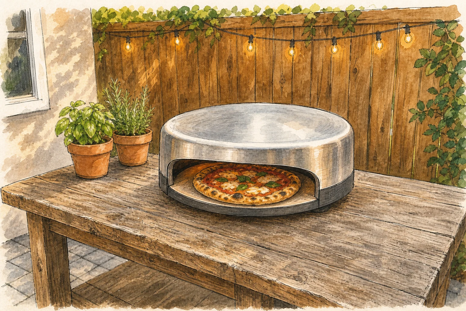 Editorial image representing Solo Stove Pi in use